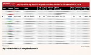 Weltweit unter den Top 3 in Sachen Umwandlungseffizienz! Risen Energy HJT ist führend in der neuen Ära der Weltraumenergie