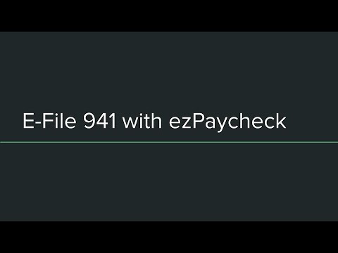 IRS Authorized 941 Efile Add-On Transforms Tax Filing for ezAccounting 2026 Users