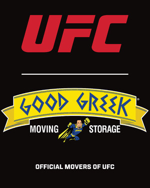 UFC® AND GOOD GREEK MOVING & STORAGE ANNOUNCE OFFICIAL PARTNERSHIP