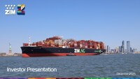 Board of Directors of ZIM Integrated Shipping Services Files Investor Presentation and Issues Letter to Shareholders